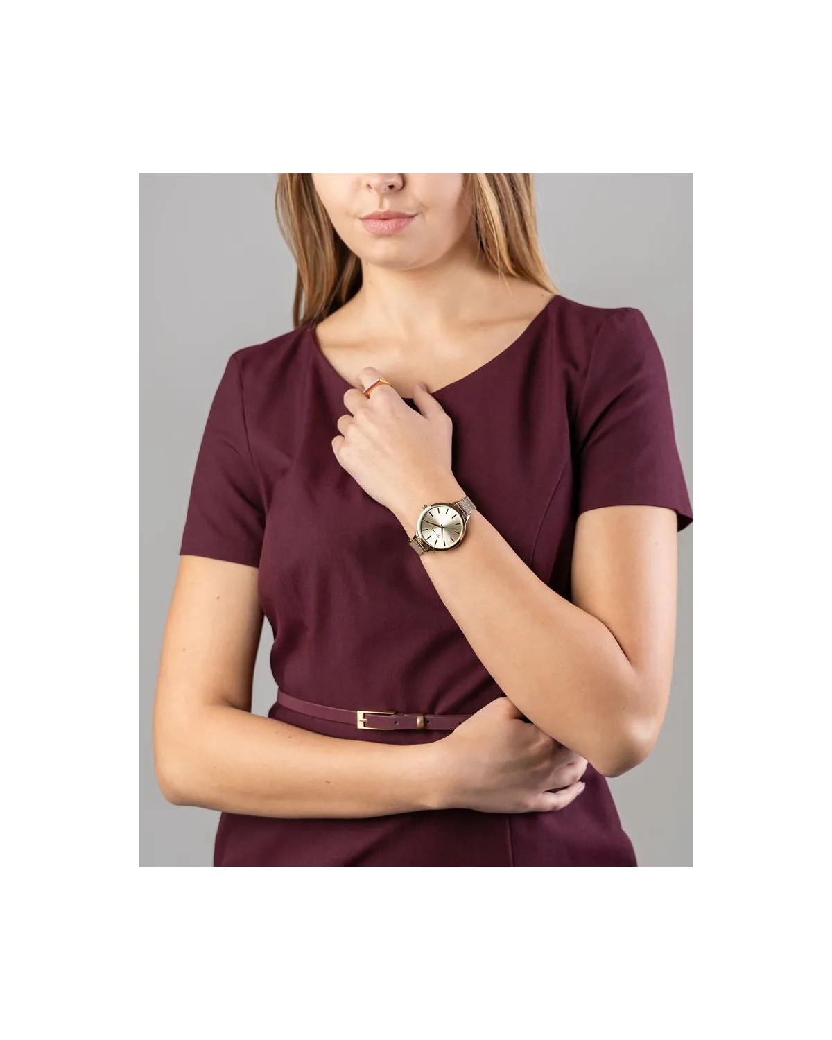 ZEGAREK DAMSKI PAUL LORENS - PL10296B-4D1 (zg506c) + BOX