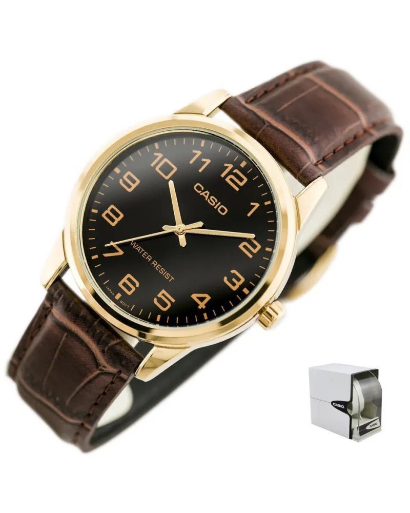 ZEGAREK MĘSKI CASIO MTP-V001GL-1B (zd080b) + BOX ZEGAREK MĘSKI CASIO MTP-V001GL-1B (zd080b) + BOX