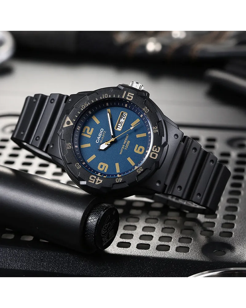 ZEGAREK MĘSKI CASIO MRW-200H-2B3 (zd147e) + BOX ZEGAREK MĘSKI CASIO MRW-200H-2B3 (zd147e) + BOX
