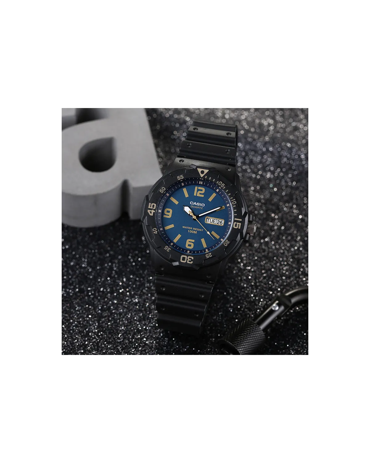 ZEGAREK MĘSKI CASIO MRW-200H-2B3 (zd147e) + BOX ZEGAREK MĘSKI CASIO MRW-200H-2B3 (zd147e) + BOX