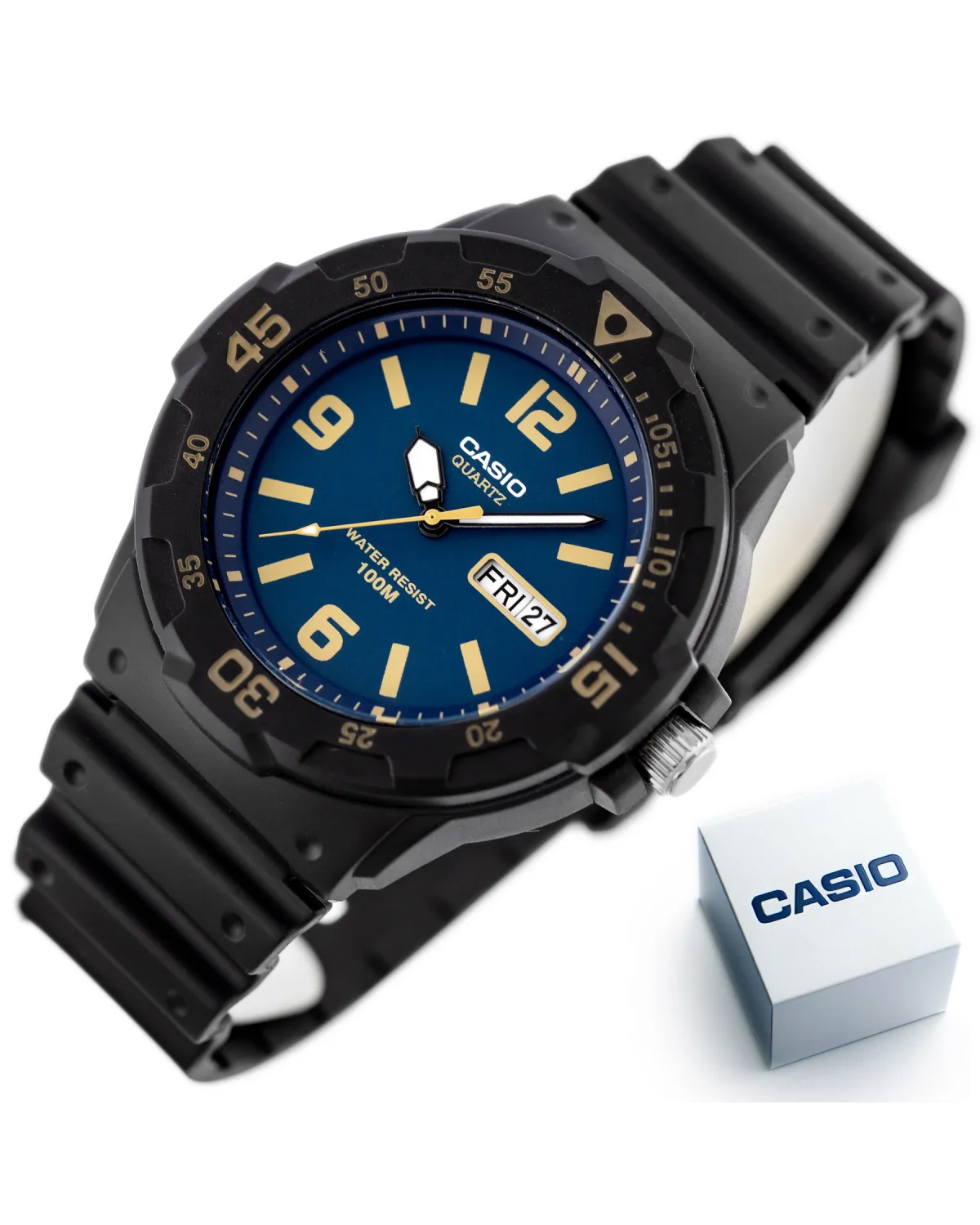 ZEGAREK MĘSKI CASIO MRW-200H-2B3 (zd147e) + BOX ZEGAREK MĘSKI CASIO MRW-200H-2B3 (zd147e) + BOX