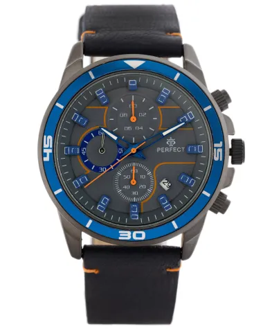 ZEGAREK MĘSKI PERFECT CH02L - CHRONOGRAF (zp351j) + BOX