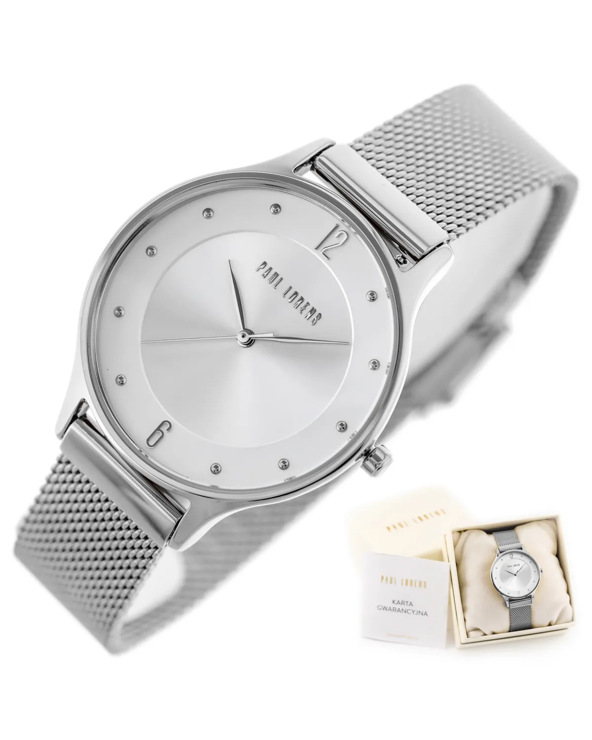 ZEGAREK DAMSKI PAUL LORENS -  PL10317B9-3C1 (zg541b) + BOX