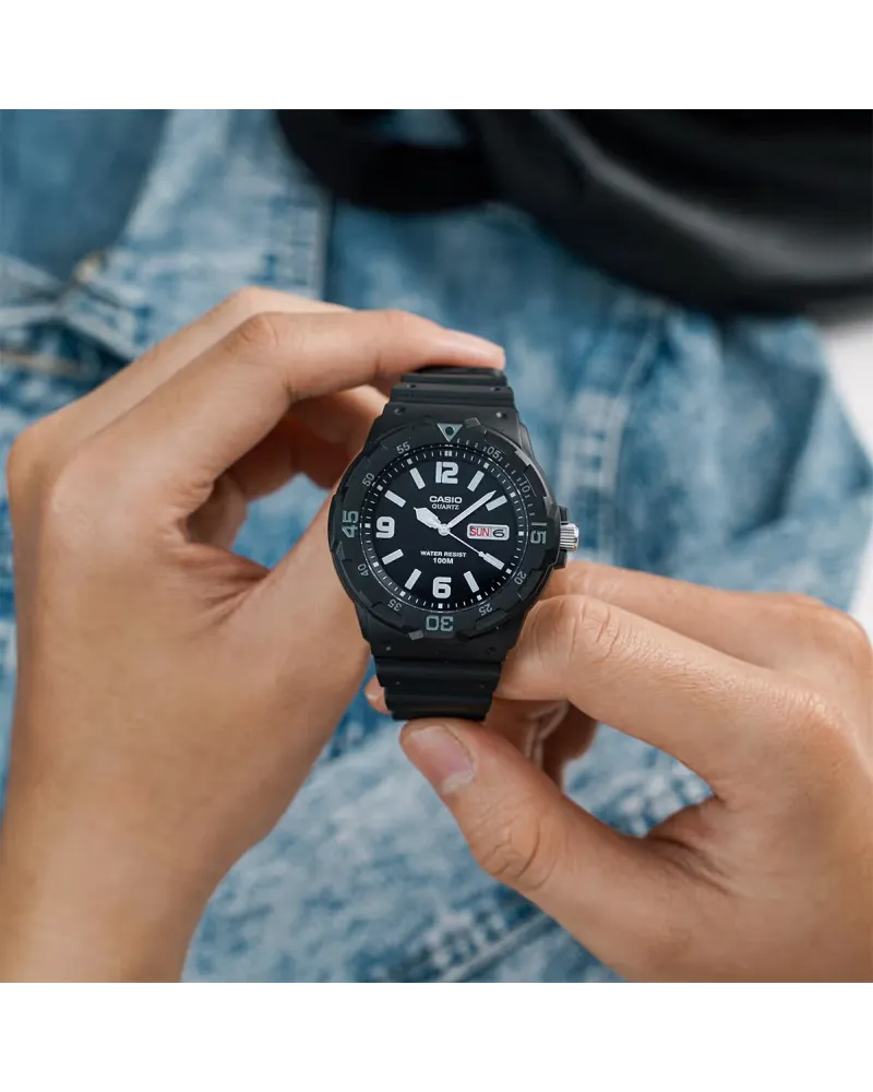 ZEGAREK MĘSKI CASIO MRW-200H-1B2 (zd147b) + BOX ZEGAREK MĘSKI CASIO MRW-200H-1B2 (zd147b) + BOX