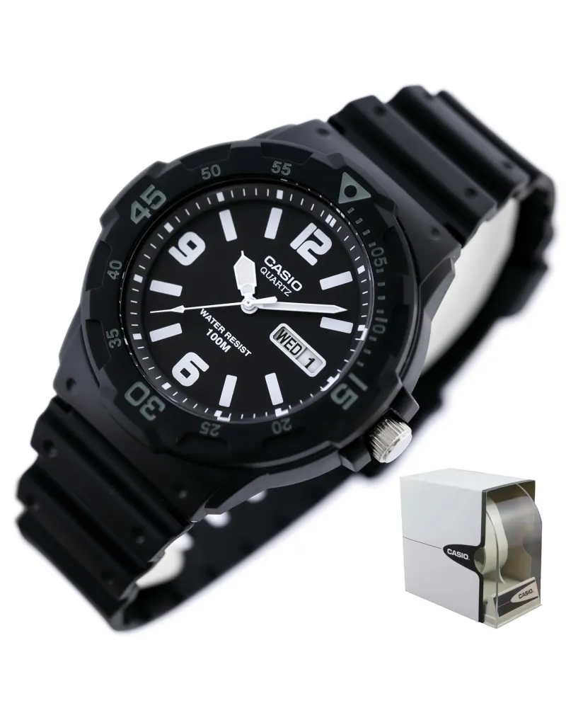 ZEGAREK MĘSKI CASIO MRW-200H-1B2 (zd147b) + BOX ZEGAREK MĘSKI CASIO MRW-200H-1B2 (zd147b) + BOX