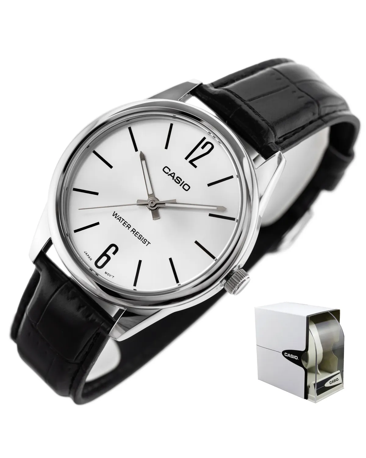 ZEGAREK MĘSKI CASIO MTP-V005L-7B + BOX ZEGAREK MĘSKI CASIO MTP-V005L-7B + BOX