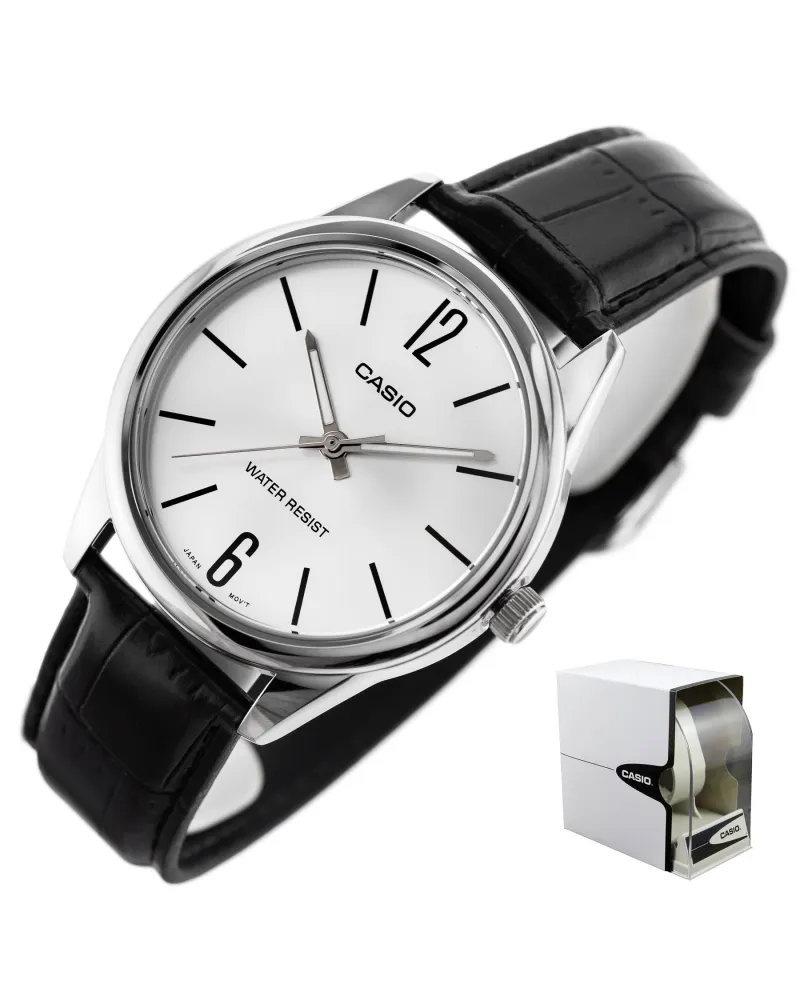 ZEGAREK MĘSKI CASIO MTP-V005L-7B + BOX ZEGAREK MĘSKI CASIO MTP-V005L-7B + BOX