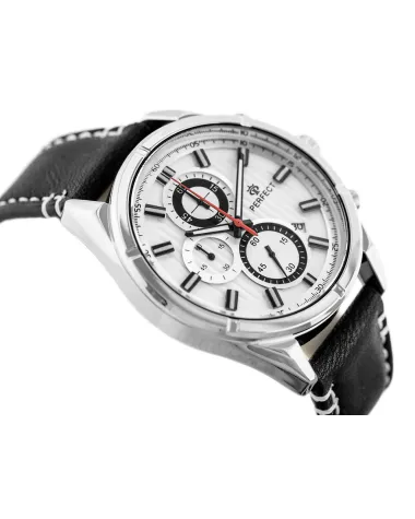 ZEGAREK MĘSKI PERFECT CH03L - CHRONOGRAF (zp352a) + BOX ZEGAREK MĘSKI PERFECT CH03L - CHRONOGRAF (zp352a) + BOX