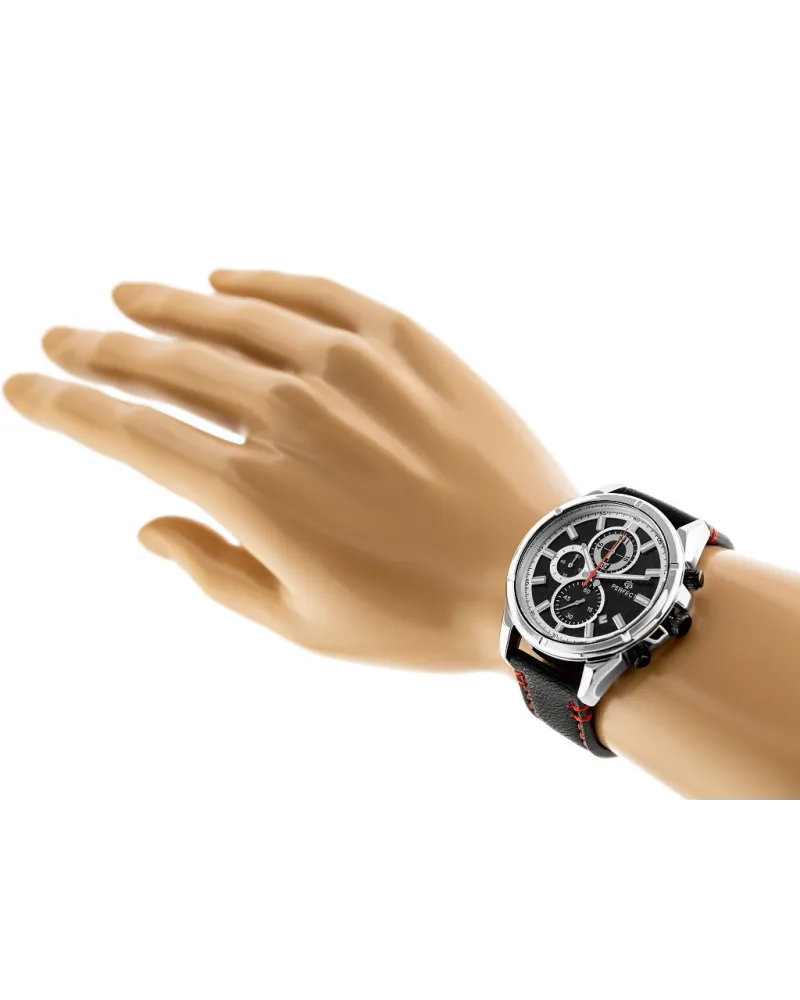 ZEGAREK MĘSKI PERFECT CH03L - CHRONOGRAF (zp352b) + BOX