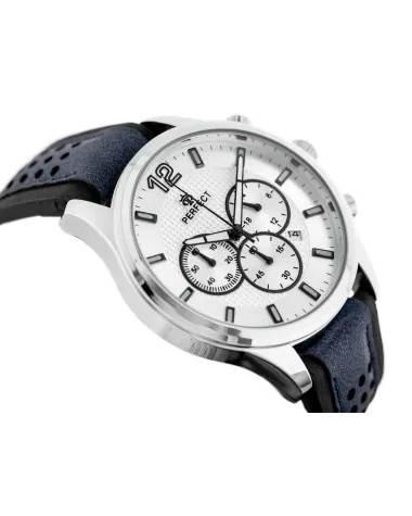 ZEGAREK MĘSKI PERFECT CH01L - CHRONOGRAF (zp354b) + BOX ZEGAREK MĘSKI PERFECT CH01L - CHRONOGRAF (zp354b) + BOX