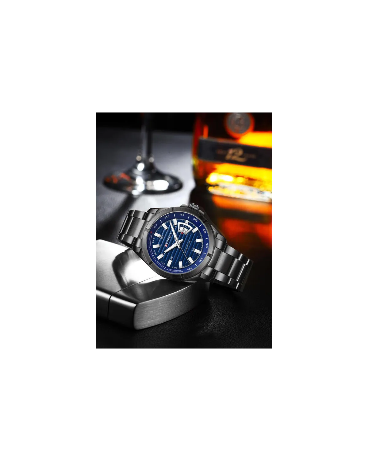 ZEGAREK MĘSKI PERFECT M102-12 (zp359g) + BOX