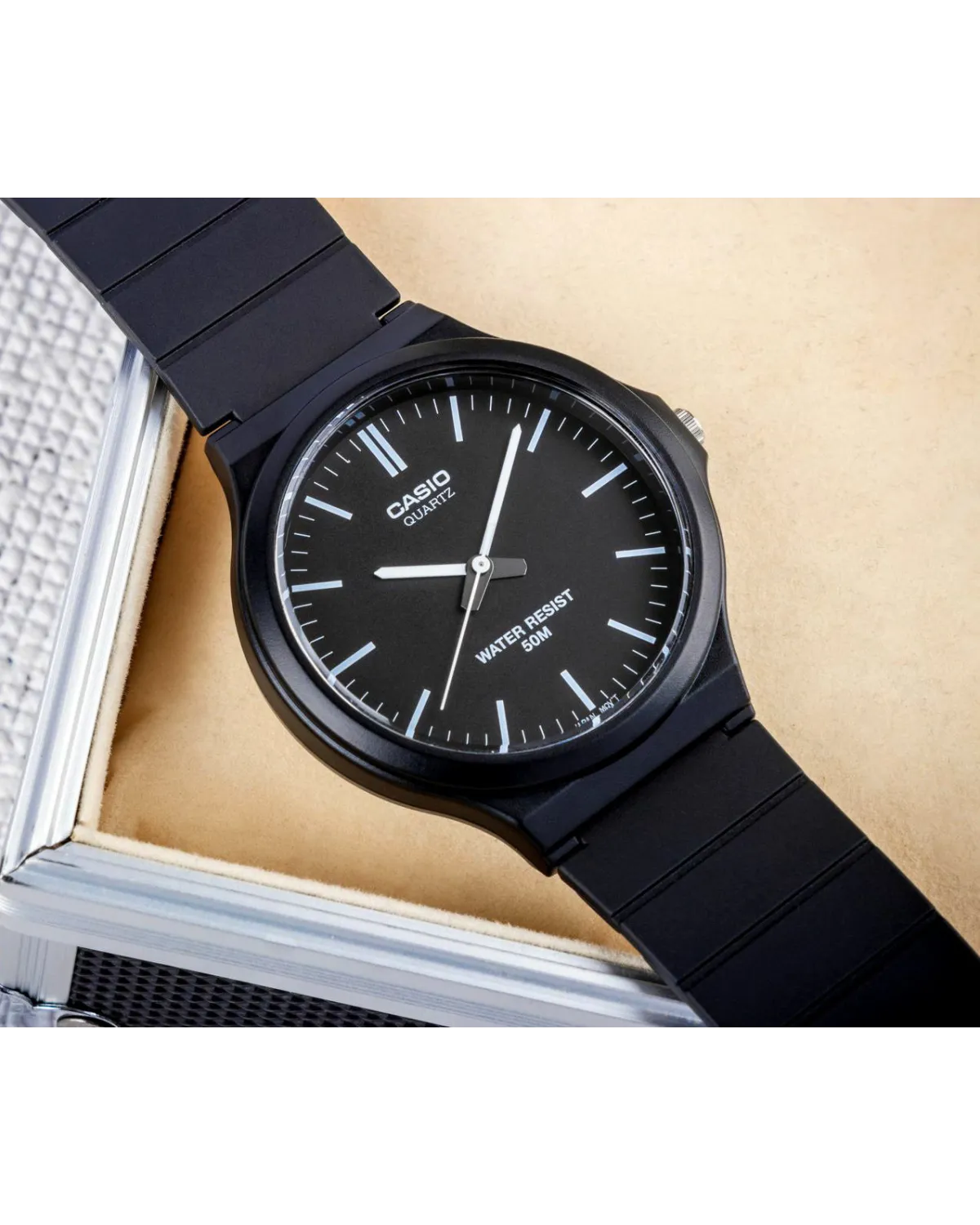 ZEGAREK MĘSKI CASIO MW-240-1E (zd166b) - KLASYKA + BOX ZEGAREK MĘSKI CASIO MW-240-1E (zd166b) - KLASYKA + BOX