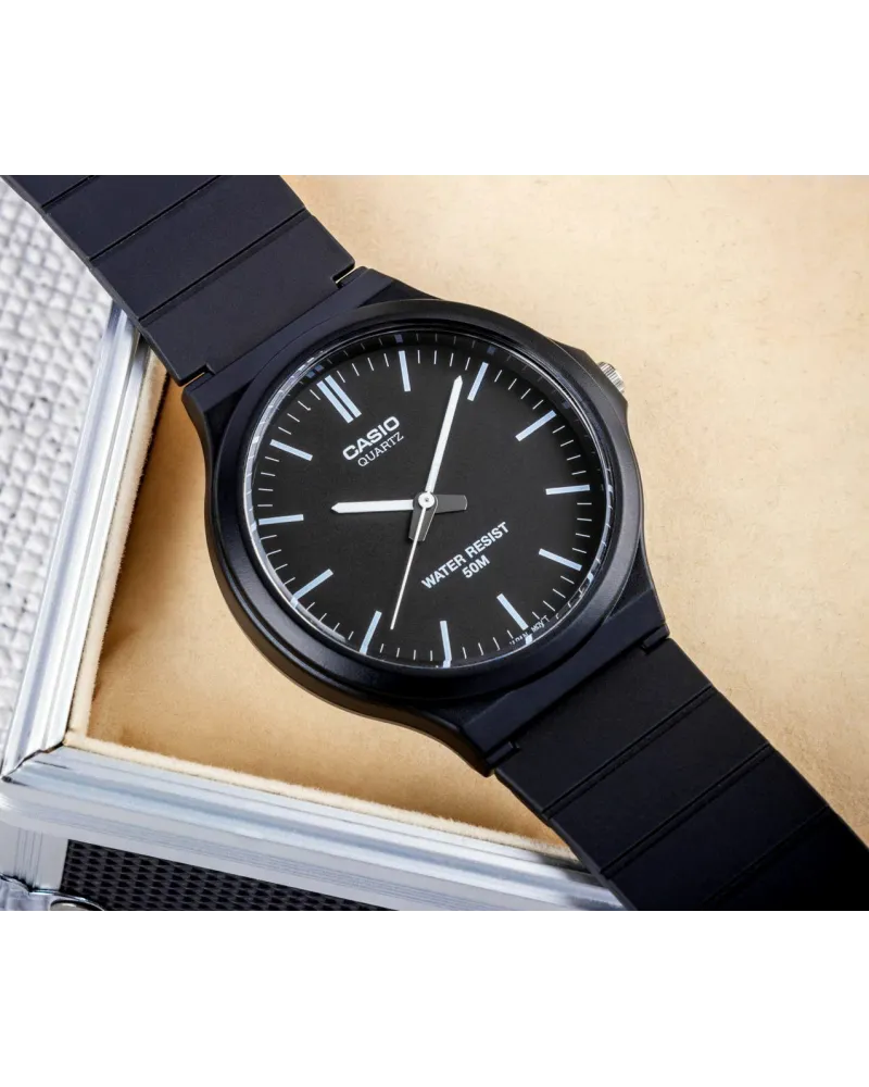 ZEGAREK MĘSKI CASIO MW-240-1E (zd166b) - KLASYKA + BOX ZEGAREK MĘSKI CASIO MW-240-1E (zd166b) - KLASYKA + BOX