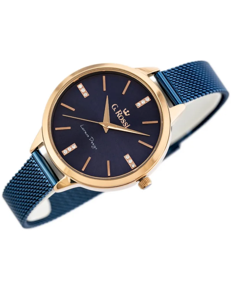 ZEGAREK G. ROSSI - 10296B3-6F3 (zg821e) + BOX ZEGAREK G. ROSSI - 10296B3-6F3 (zg821e) + BOX