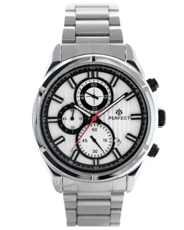 ZEGAREK MĘSKI PERFECT CH03M - CHRONOGRAF (zp358d) + BOX