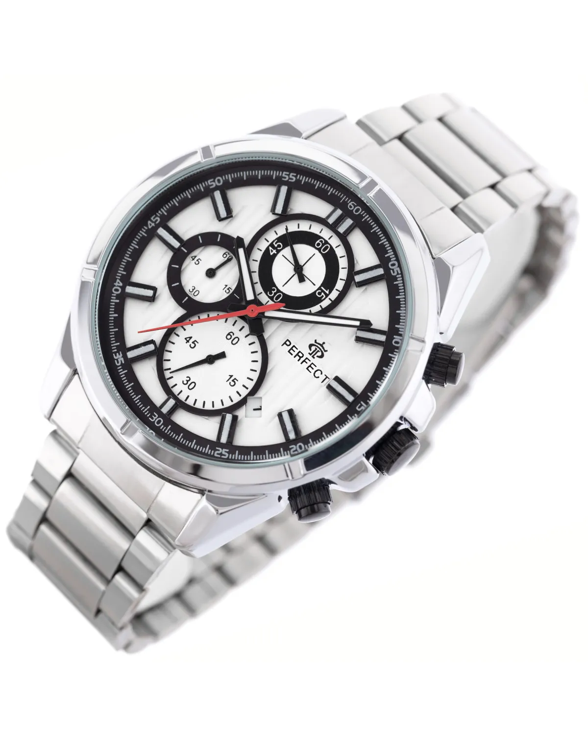 ZEGAREK MĘSKI PERFECT CH03M - CHRONOGRAF (zp358d) + BOX