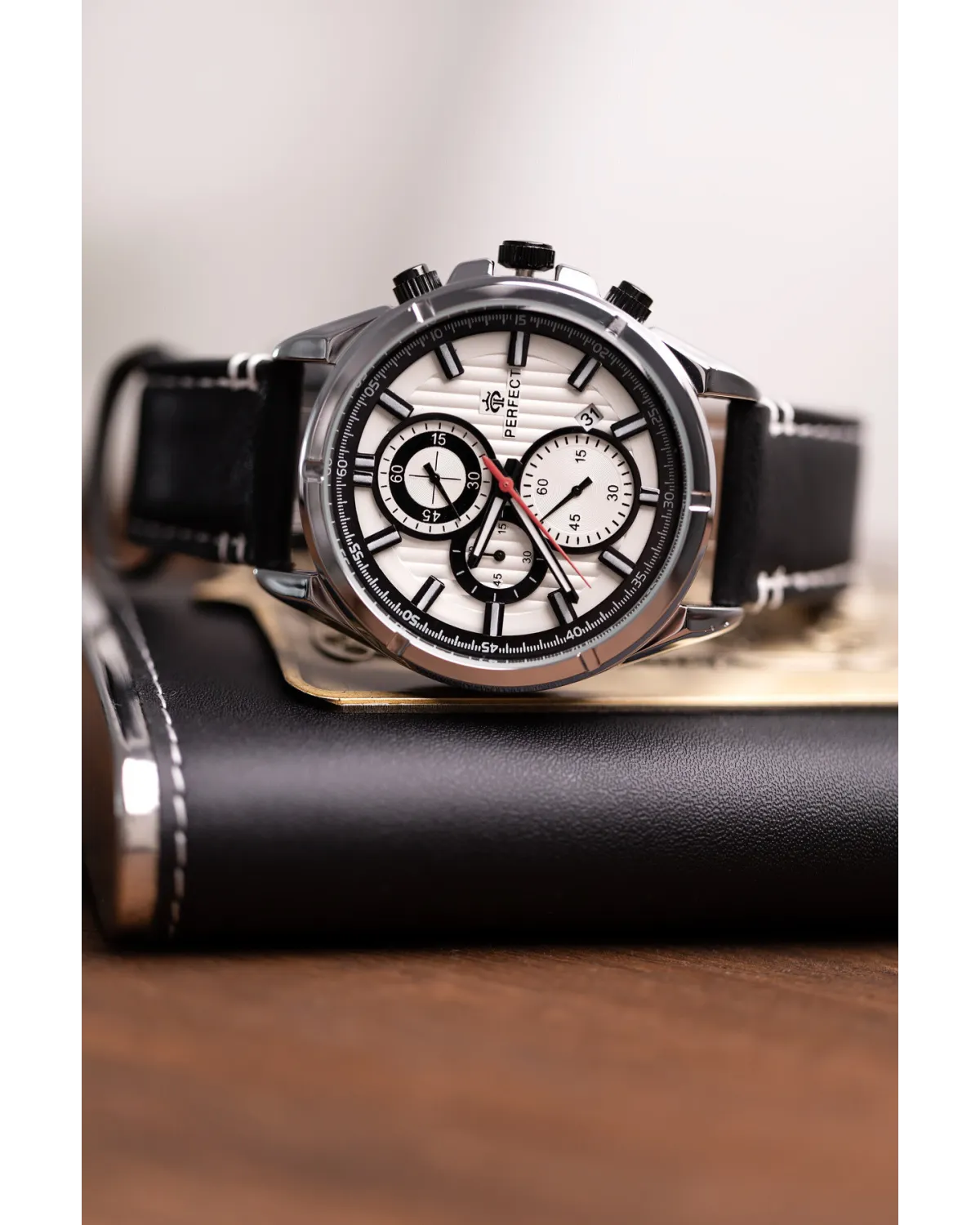 ZEGAREK MĘSKI PERFECT CH03L - CHRONOGRAF (zp352e) + BOX ZEGAREK MĘSKI PERFECT CH03L - CHRONOGRAF (zp352e) + BOX