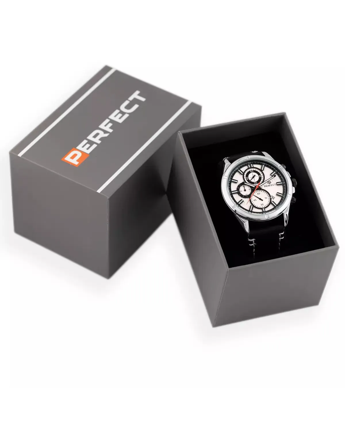 ZEGAREK MĘSKI PERFECT CH03L - CHRONOGRAF (zp352e) + BOX ZEGAREK MĘSKI PERFECT CH03L - CHRONOGRAF (zp352e) + BOX