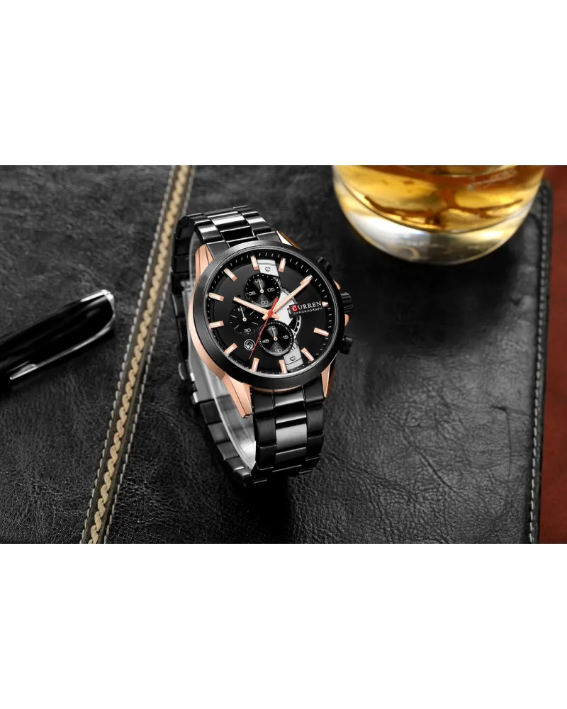ZEGAREK MĘSKI CURREN 8325 (zc021b) - CHRONOGRAF ZEGAREK MĘSKI CURREN 8325 (zc021b) - CHRONOGRAF