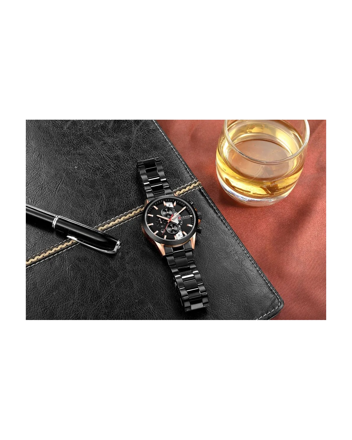 ZEGAREK MĘSKI CURREN 8325 (zc021b) - CHRONOGRAF ZEGAREK MĘSKI CURREN 8325 (zc021b) - CHRONOGRAF