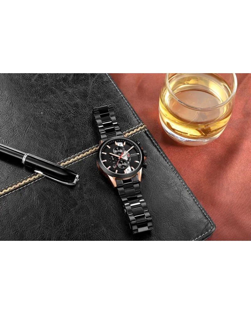 ZEGAREK MĘSKI CURREN 8325 (zc021b) - CHRONOGRAF ZEGAREK MĘSKI CURREN 8325 (zc021b) - CHRONOGRAF