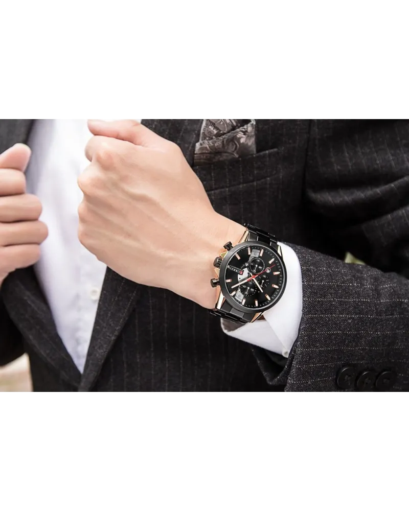 ZEGAREK MĘSKI CURREN 8325 (zc021b) - CHRONOGRAF ZEGAREK MĘSKI CURREN 8325 (zc021b) - CHRONOGRAF