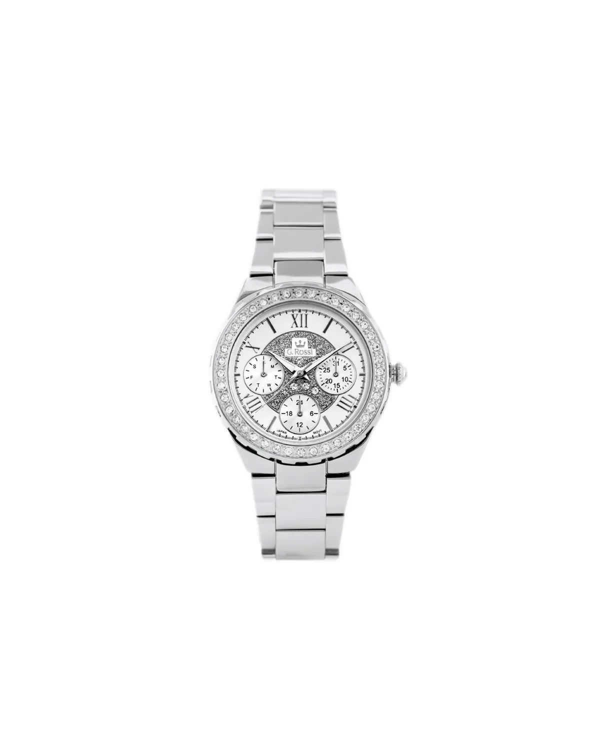 ZEGAREK G. ROSSI - ALORE (zg646a) silver + BOX ZEGAREK G. ROSSI - ALORE (zg646a) silver + BOX