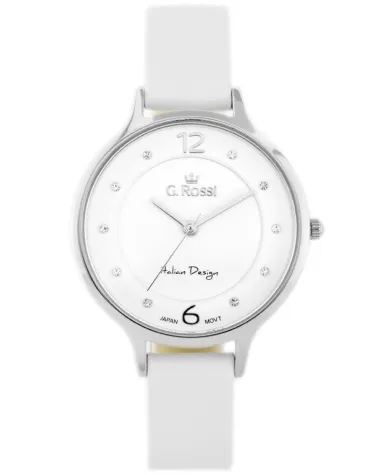 ZEGAREK DAMSKI G. ROSSI - 10411A-3C1 NA PASKU (zg714a) + BOX