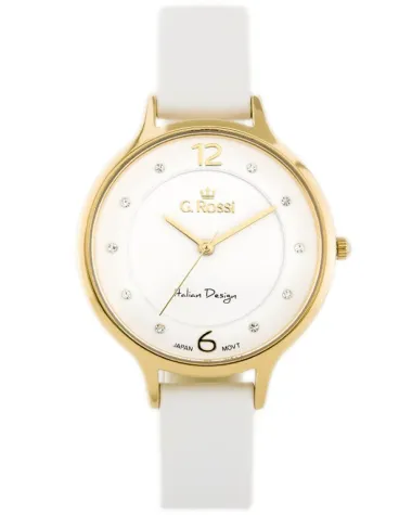ZEGAREK DAMSKI G. ROSSI - 10411A-3C2 NA PASKU (zg714b) + BOX