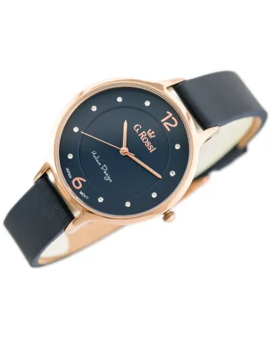 ZEGAREK DAMSKI G. ROSSI - 10411A-6F3 NA PASKU  (zg714g) + BOX