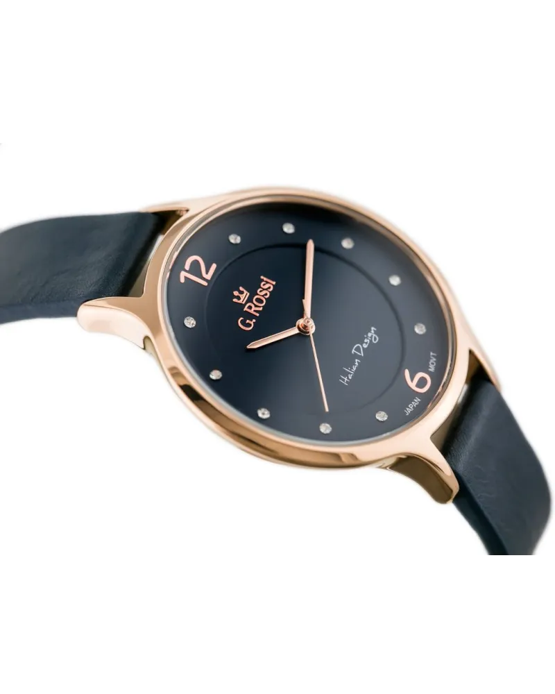 ZEGAREK DAMSKI G. ROSSI - 10411A-6F3 NA PASKU  (zg714g) + BOX