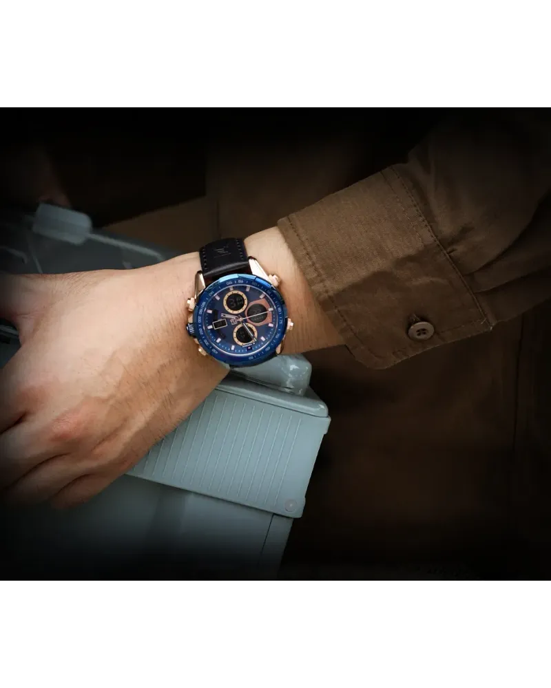 ZEGAREK MĘSKI NAVIFORCE NF9197L RG/BE/BE + BOX