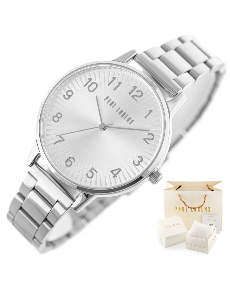 ZEGAREK DAMSKI PAUL LORENS - 11715B3-3C1 (zg503a) + BOX