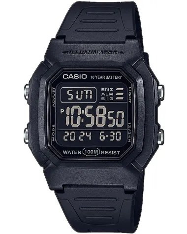 ZEGAREK MĘSKI CASIO W-800H-1BVES KLASYKA + BOX