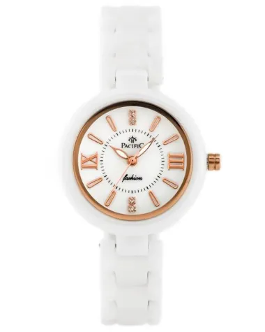 ZEGAREK DAMSKI PACIFIC A6004 - CERAMIKA (zy585b)