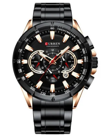 ZEGAREK MĘSKI CURREN 8363 (zc018c) - CHRONOGRAF