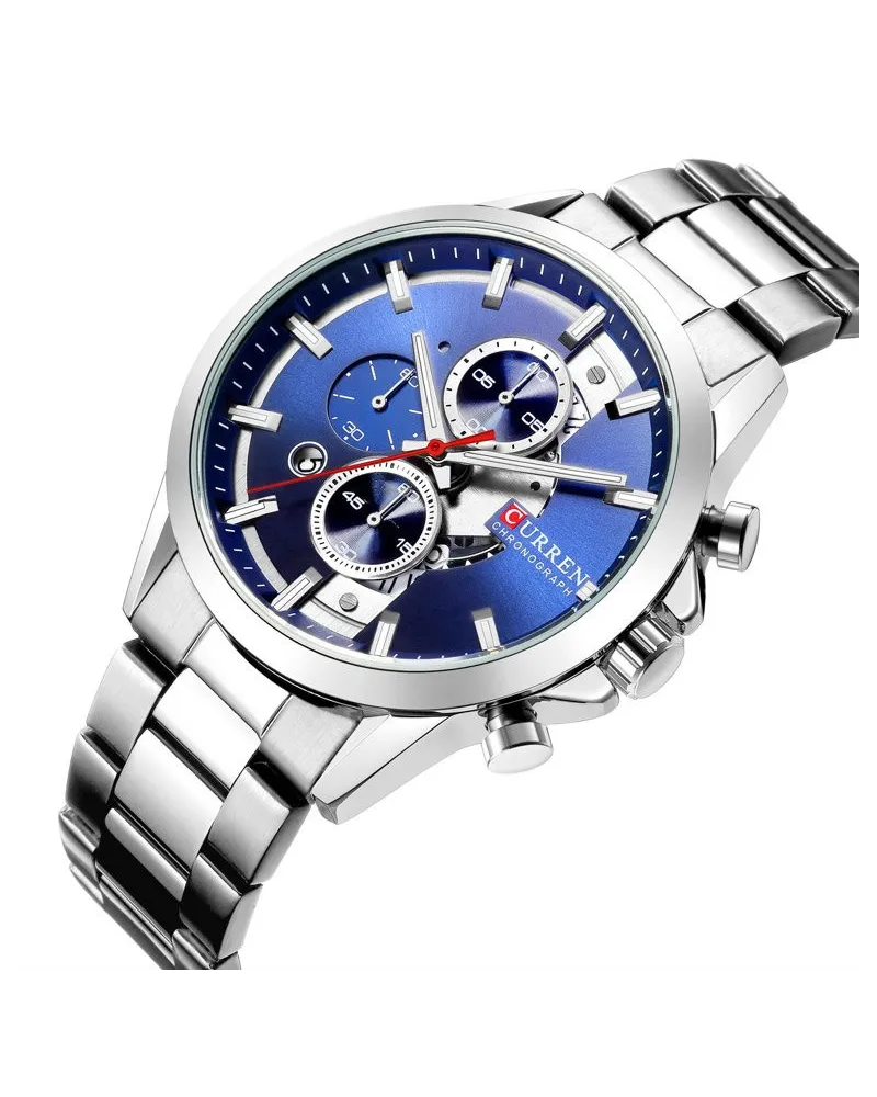 ZEGAREK MĘSKI CURREN 8325 (zc021a) - CHRONOGRAF
