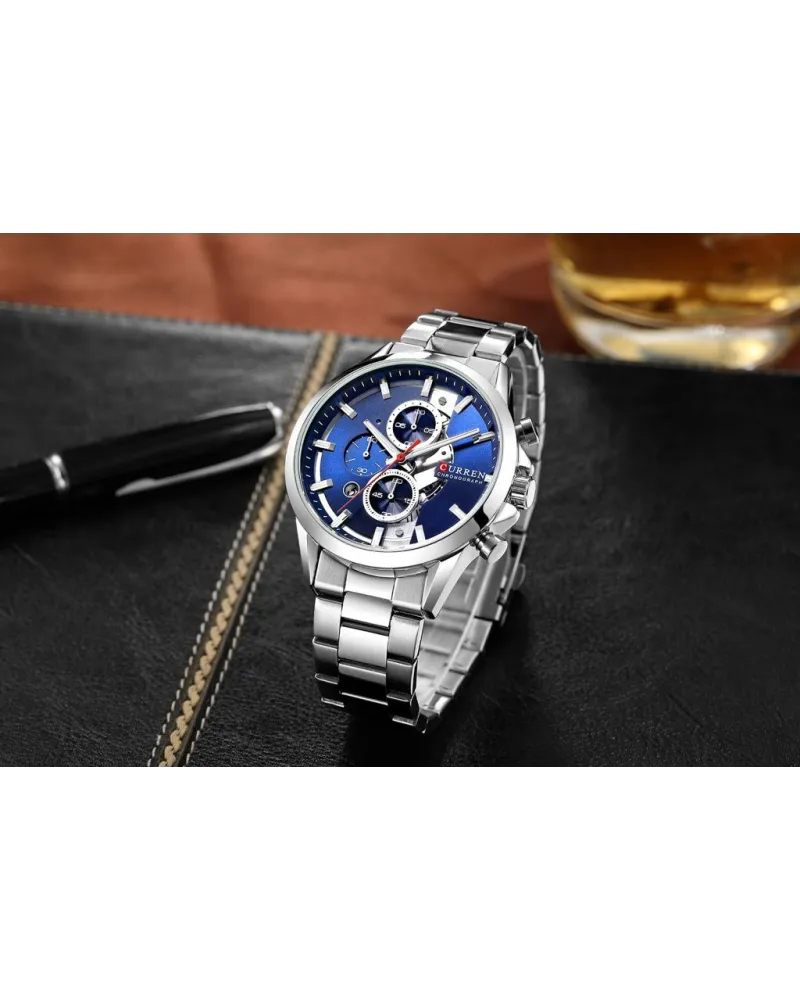ZEGAREK MĘSKI CURREN 8325 (zc021a) - CHRONOGRAF