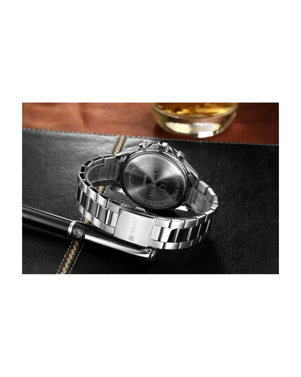 ZEGAREK MĘSKI CURREN 8325 (zc021a) - CHRONOGRAF