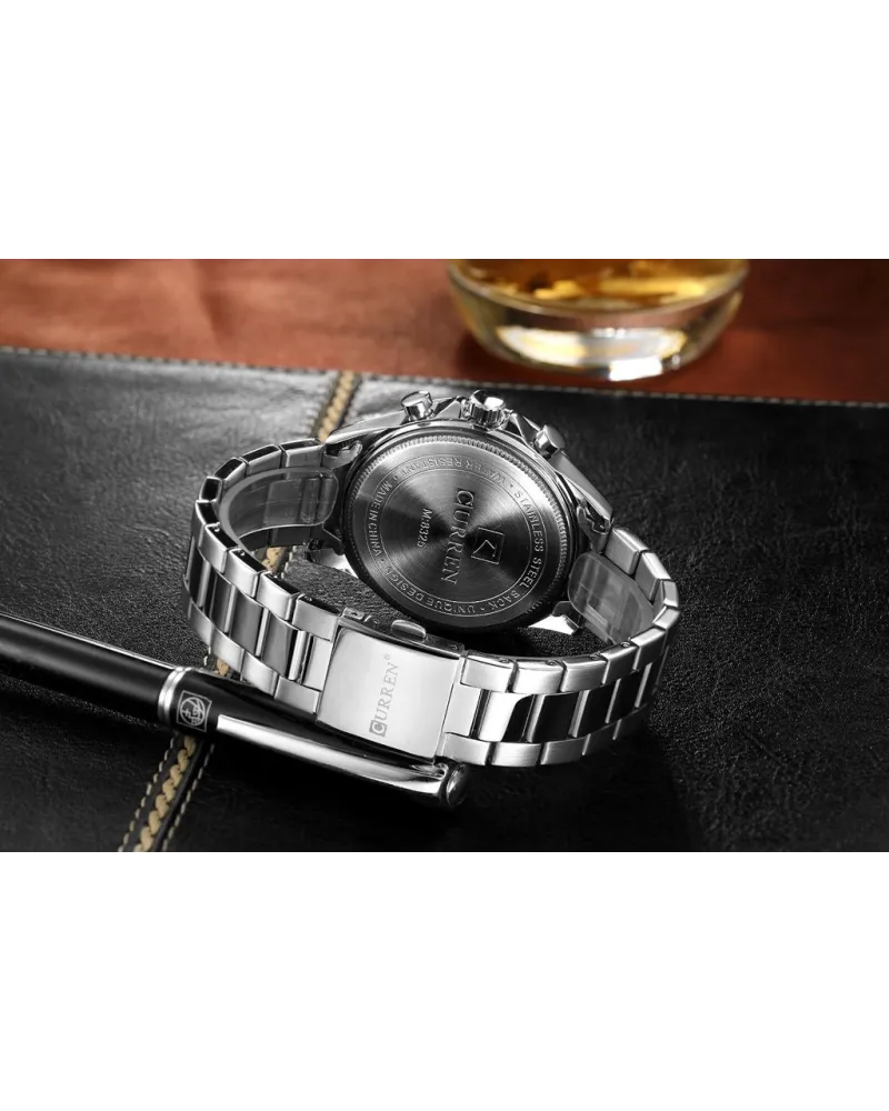 ZEGAREK MĘSKI CURREN 8325 (zc021a) - CHRONOGRAF
