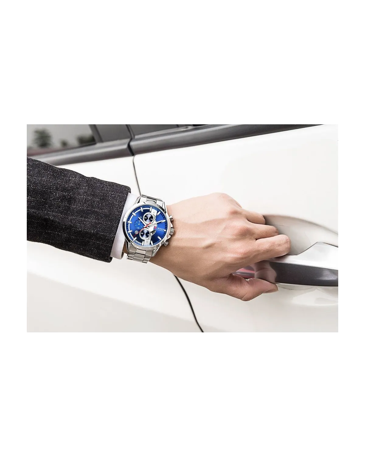 ZEGAREK MĘSKI CURREN 8325 (zc021a) - CHRONOGRAF