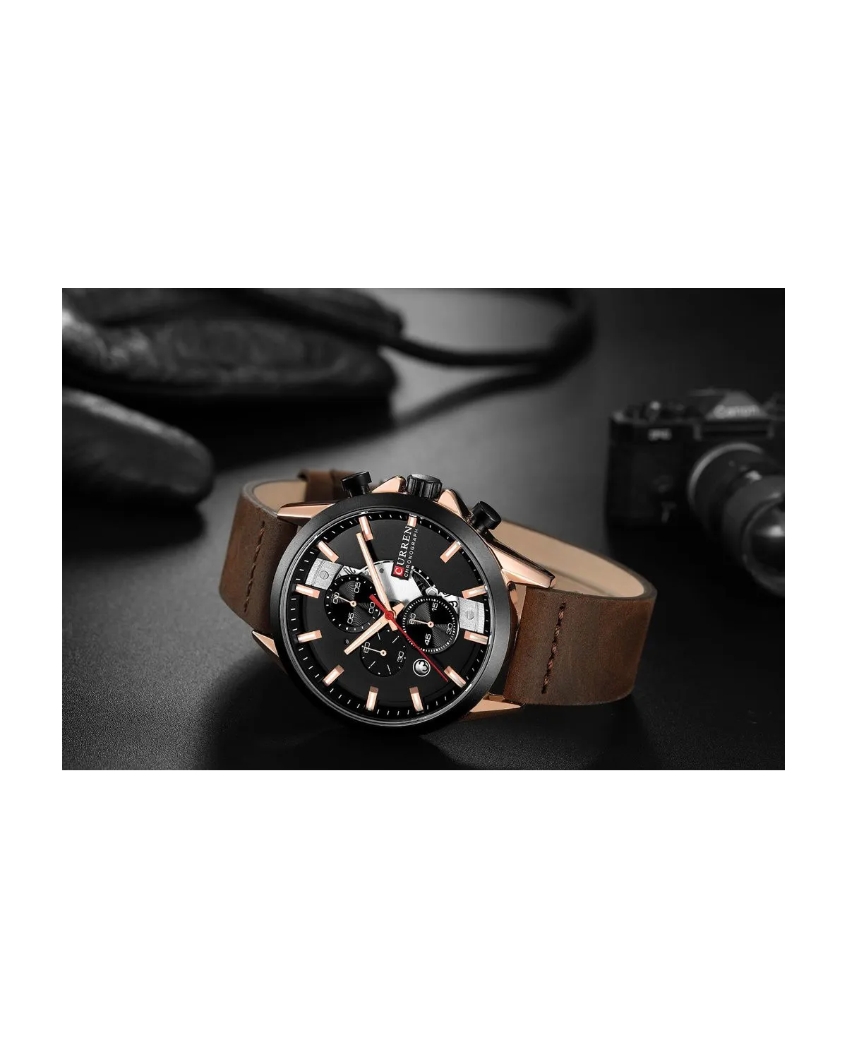 ZEGAREK MĘSKI CURREN 8325 (zc024d) - CHRONOGRAF ZEGAREK MĘSKI CURREN 8325 (zc024d) - CHRONOGRAF