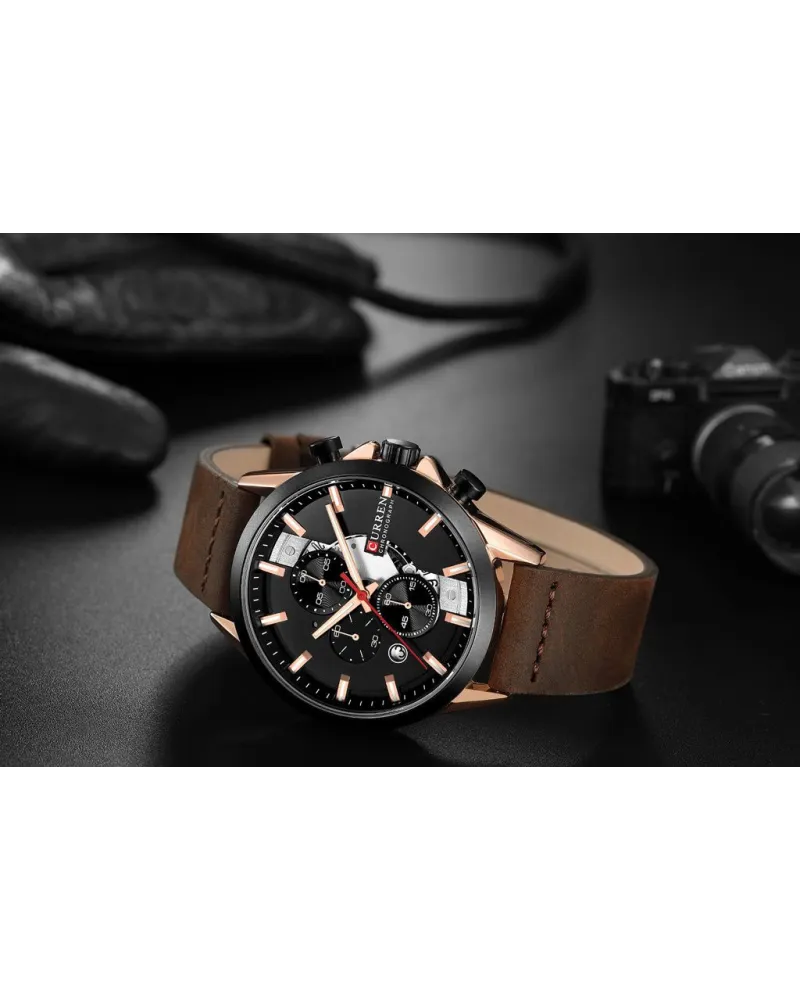 ZEGAREK MĘSKI CURREN 8325 (zc024d) - CHRONOGRAF ZEGAREK MĘSKI CURREN 8325 (zc024d) - CHRONOGRAF
