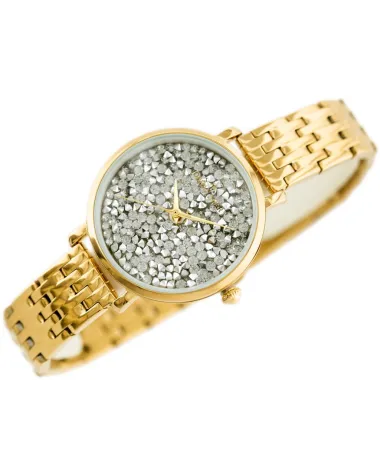 ZEGAREK DAMSKI JORDAN KERR - SS357 (zj926d) gold/silver