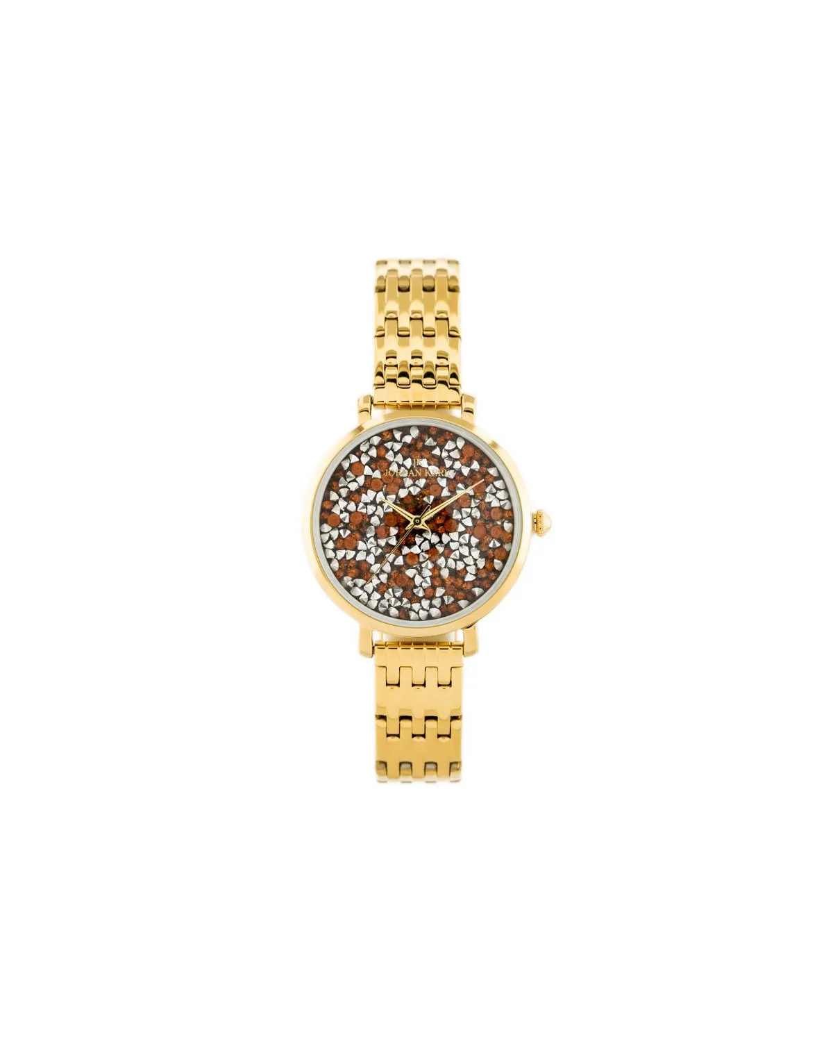 ZEGAREK DAMSKI JORDAN KERR - SS357 (zj926e) gold/orange