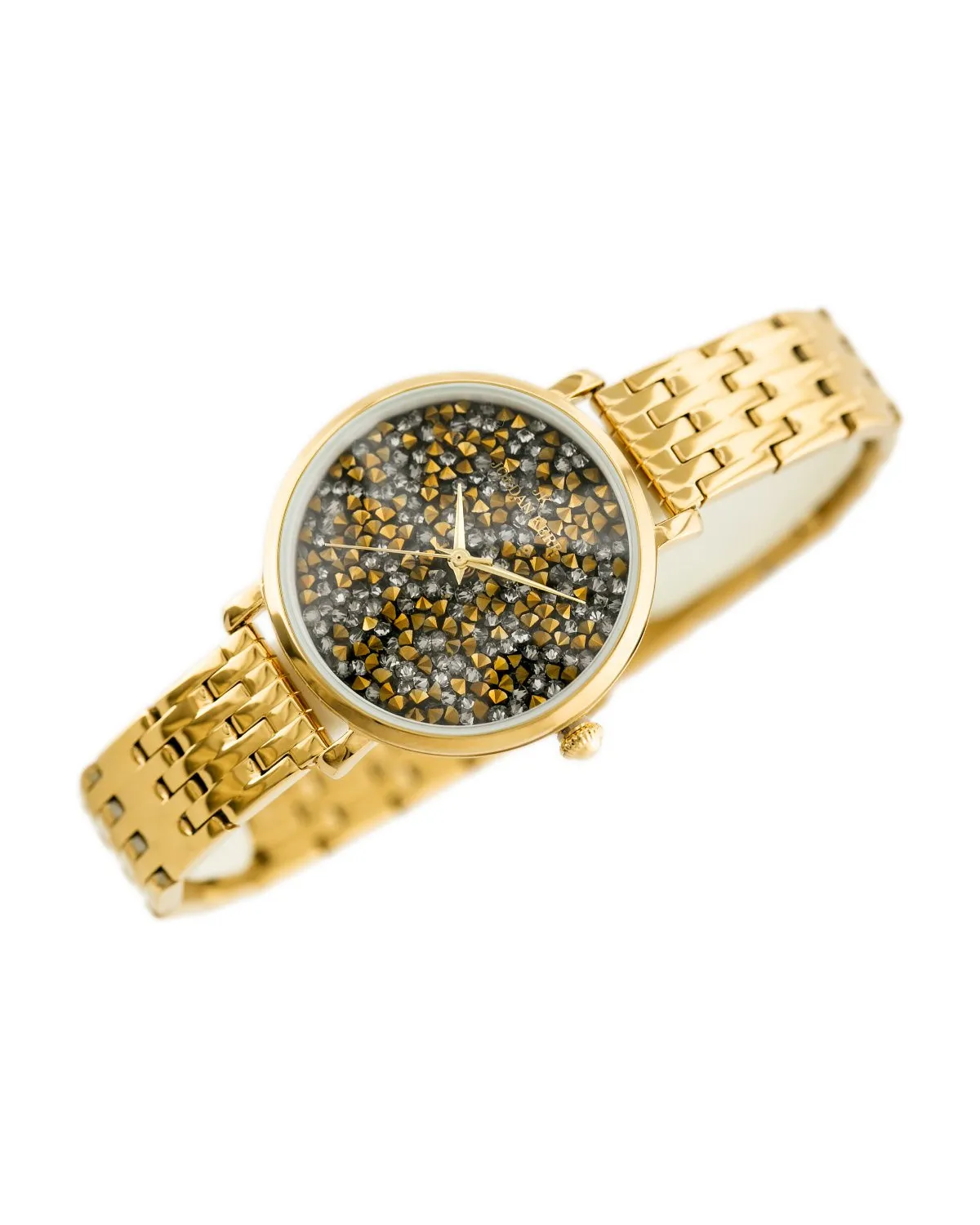 ZEGAREK DAMSKI JORDAN KERR - SS357 (zj926f) gold/graphite