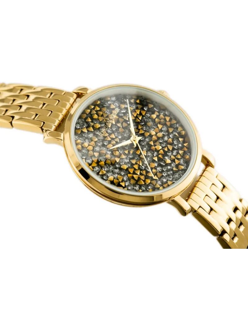 ZEGAREK DAMSKI JORDAN KERR - SS357 (zj926f) gold/graphite