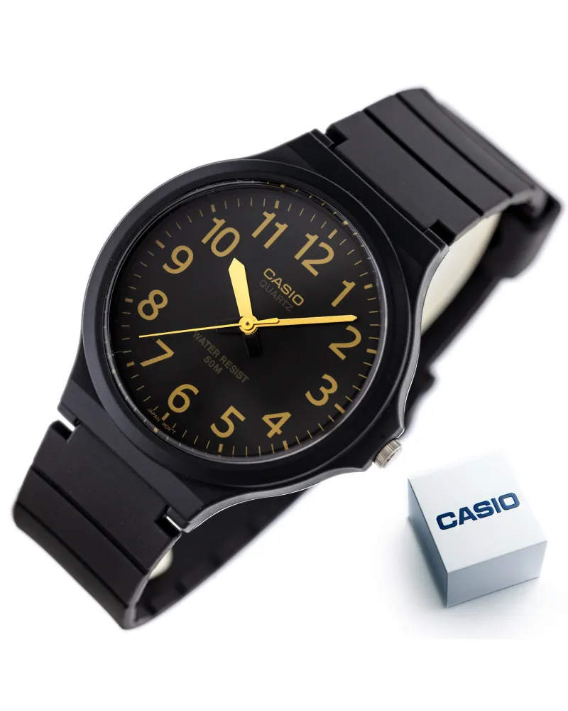 ZEGAREK MĘSKI CASIO MW-240-1B2 (zd166h) - KLASYKA + BOX ZEGAREK MĘSKI CASIO MW-240-1B2 (zd166h) - KLASYKA + BOX