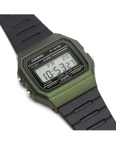 ZEGAREK MĘSKI CASIO F-91WM-3AER (zd102f) + BOX