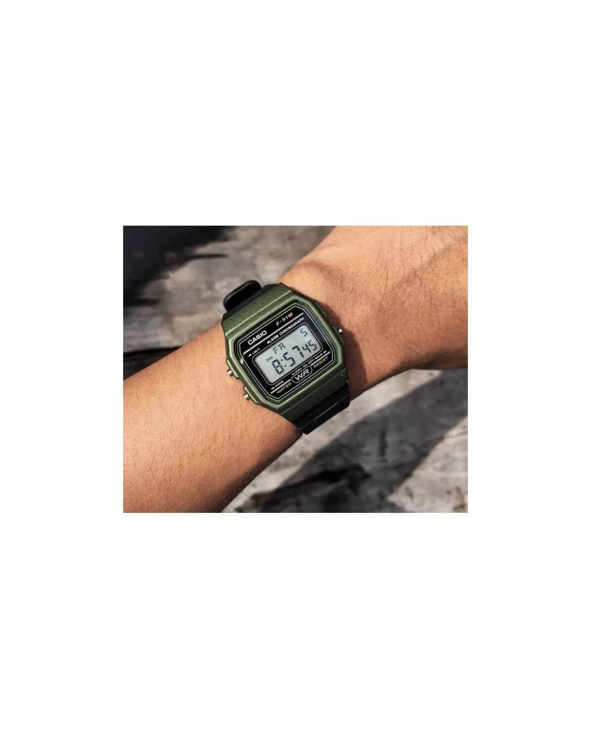 ZEGAREK MĘSKI CASIO F-91WM-3AER (zd102f) + BOX